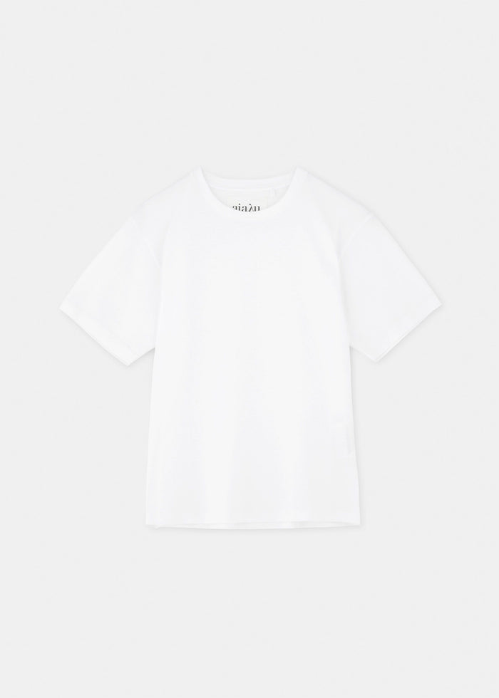 Aiayu - Classic Circular Tee - White