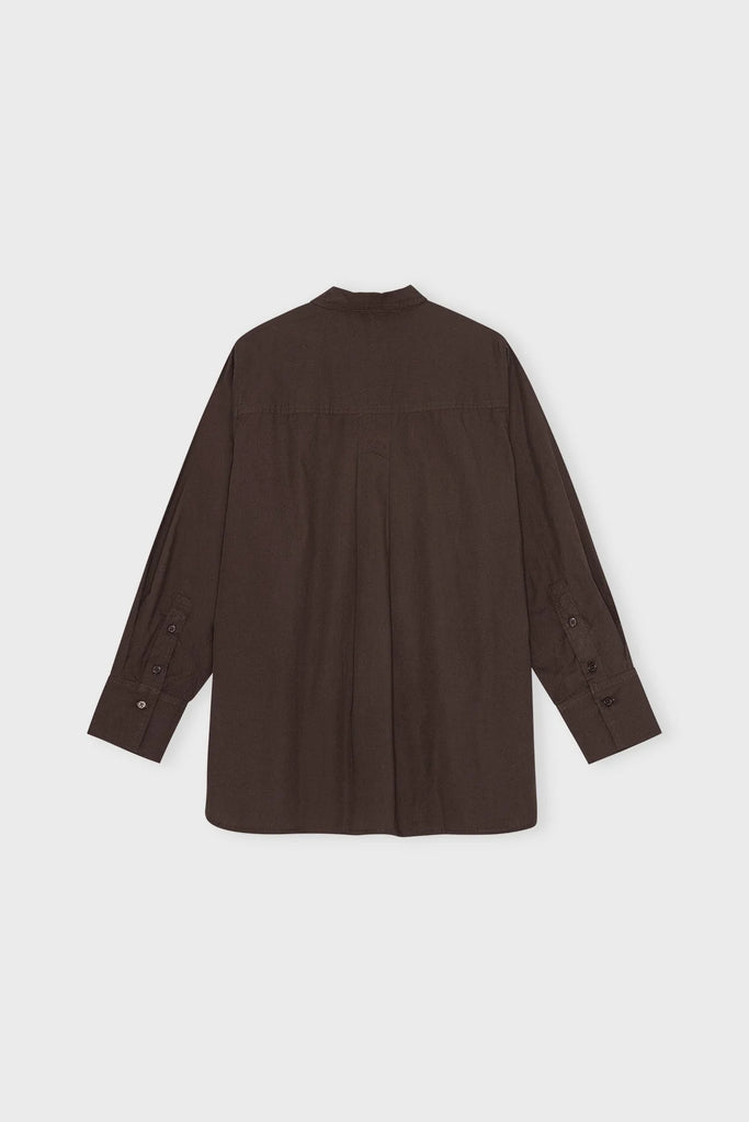 Moshi Moshi Mind - Clean Shirt - Dark Brown