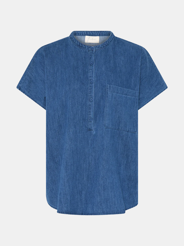 Frau - Colombo Denim Top - Clear Blue Denim