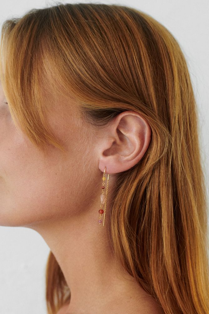 Pernille Corydon - Golden Fields Earrings - Forgyldt