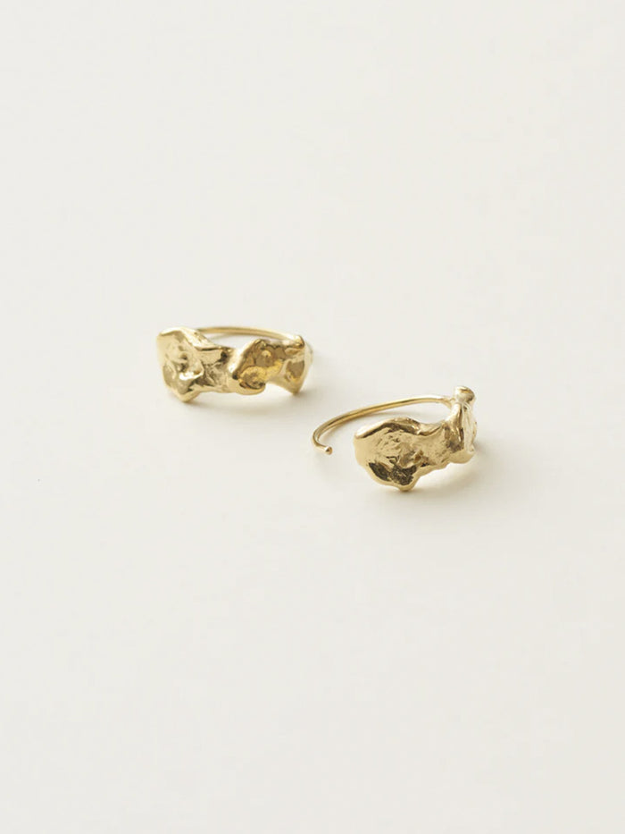 Studio Loma - Large Emmely Earring - Forgyldt