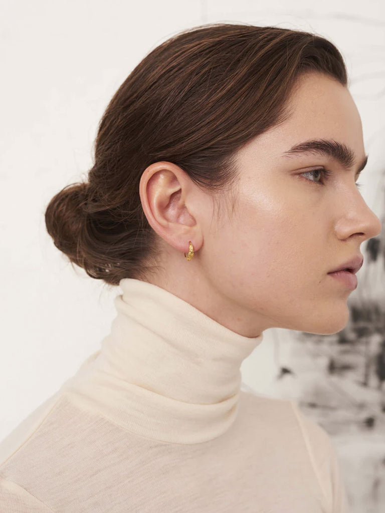 Studio Loma - Small Emmely Earring - Forgyldt