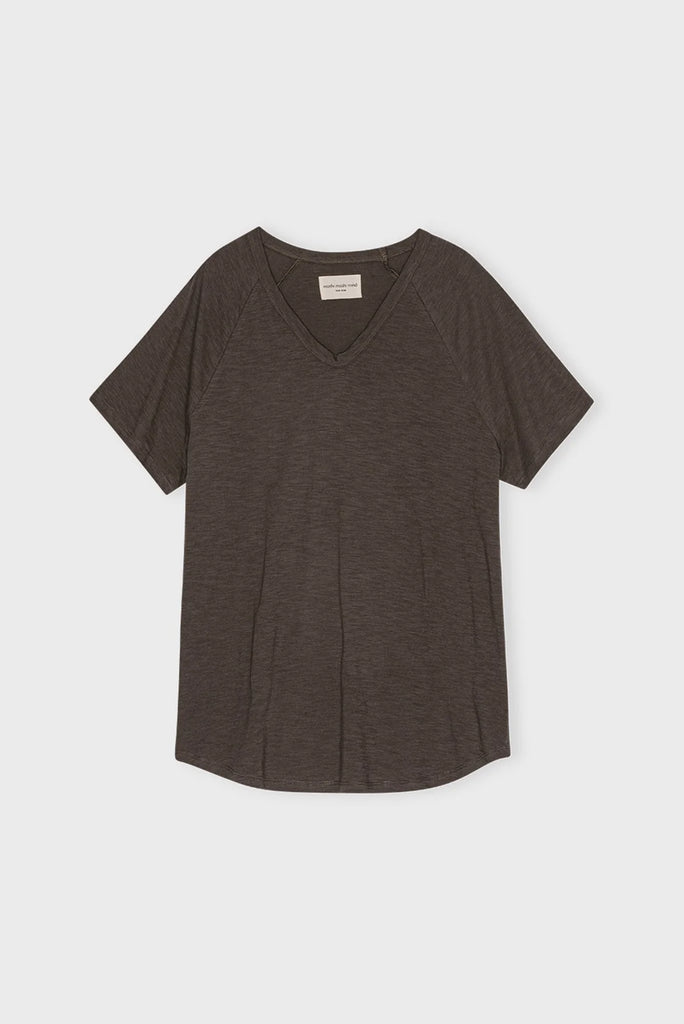 Moshi Moshi Mind - Favourite Tee - Dark Brown