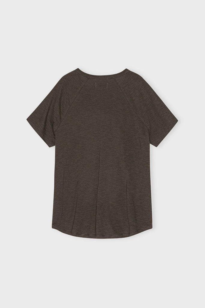 Moshi Moshi Mind - Favourite Tee - Dark Brown
