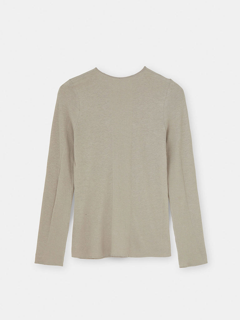 Aiayu - Gentle Cashmere Long Sleeve - Grey