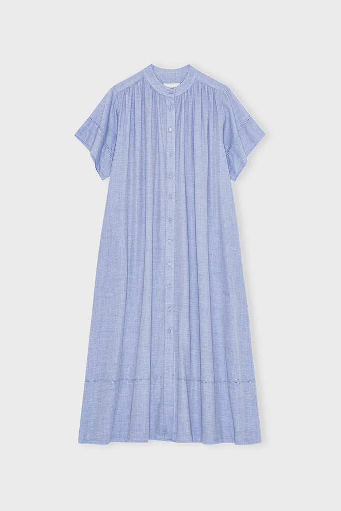 Moshi Moshi Mind - June Shirtdress Chambray - Light Blue