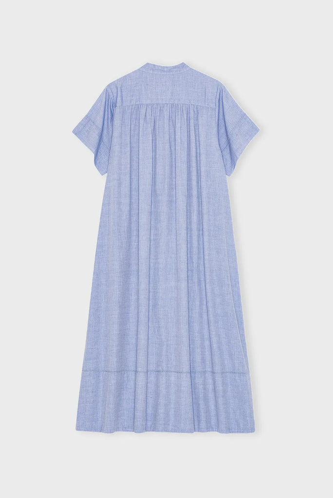 Moshi Moshi Mind - June Shirtdress Chambray - Light Blue