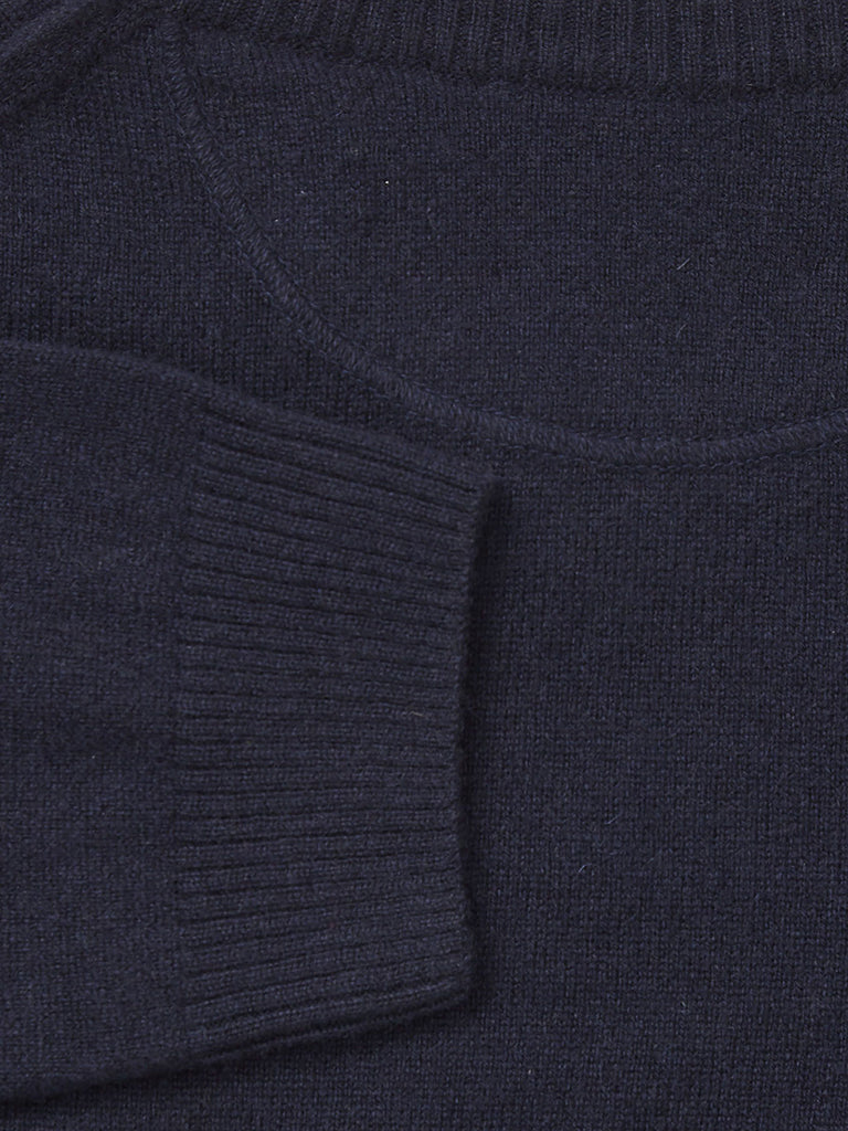 Aiayu - Leonardo Cashmere Sweater - Black Blue
