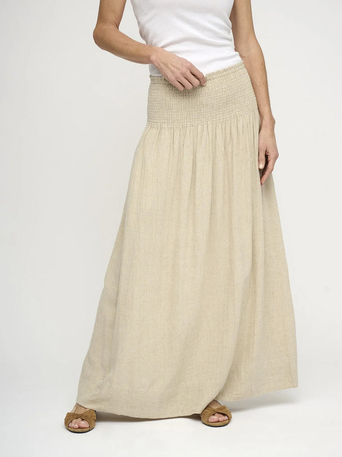 Moshi Moshi Mind - Malou Skirt Linen - Natural Linen