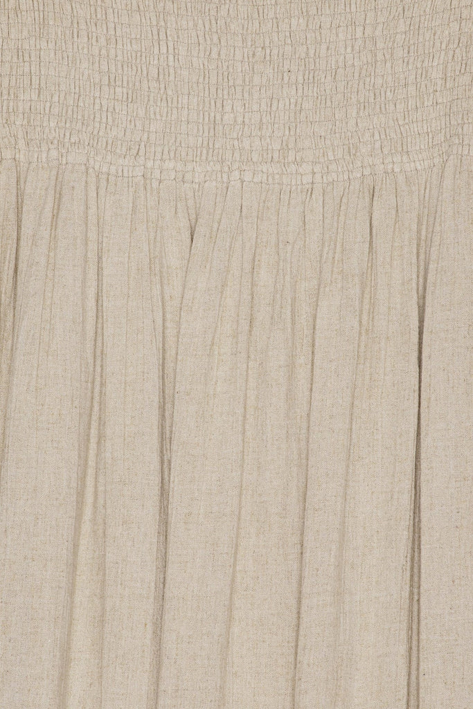 Moshi Moshi Mind  - Malou Skirt Linen - Natural Linen