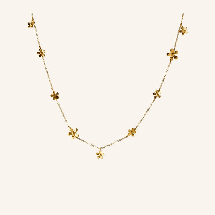 Pernille Corydon - Poppy Necklace - Forgyldt
