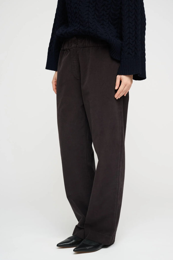 Moshi Moshi Mind - New Celeste Pants - Dark Brown