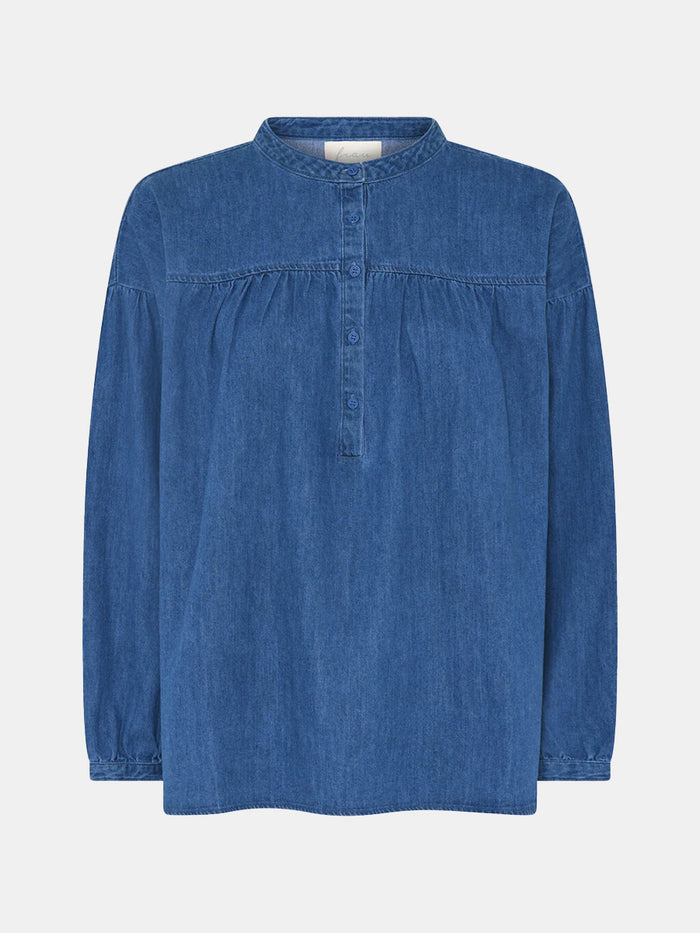 Frau - Paris Shirt - Clear Blue Denim