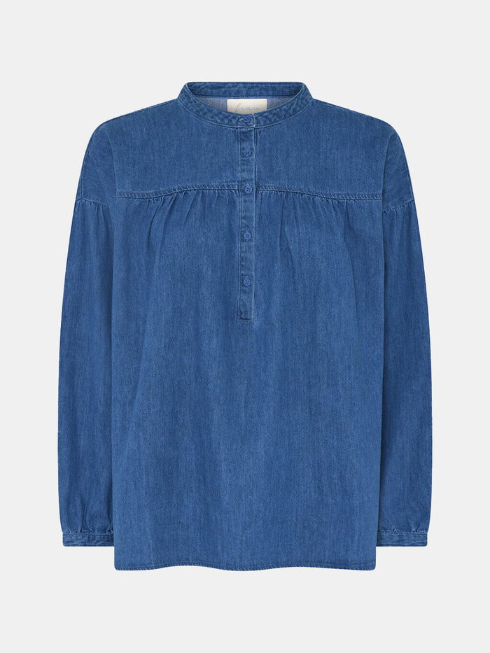Frau - Paris Shirt - Clear Blue Denim