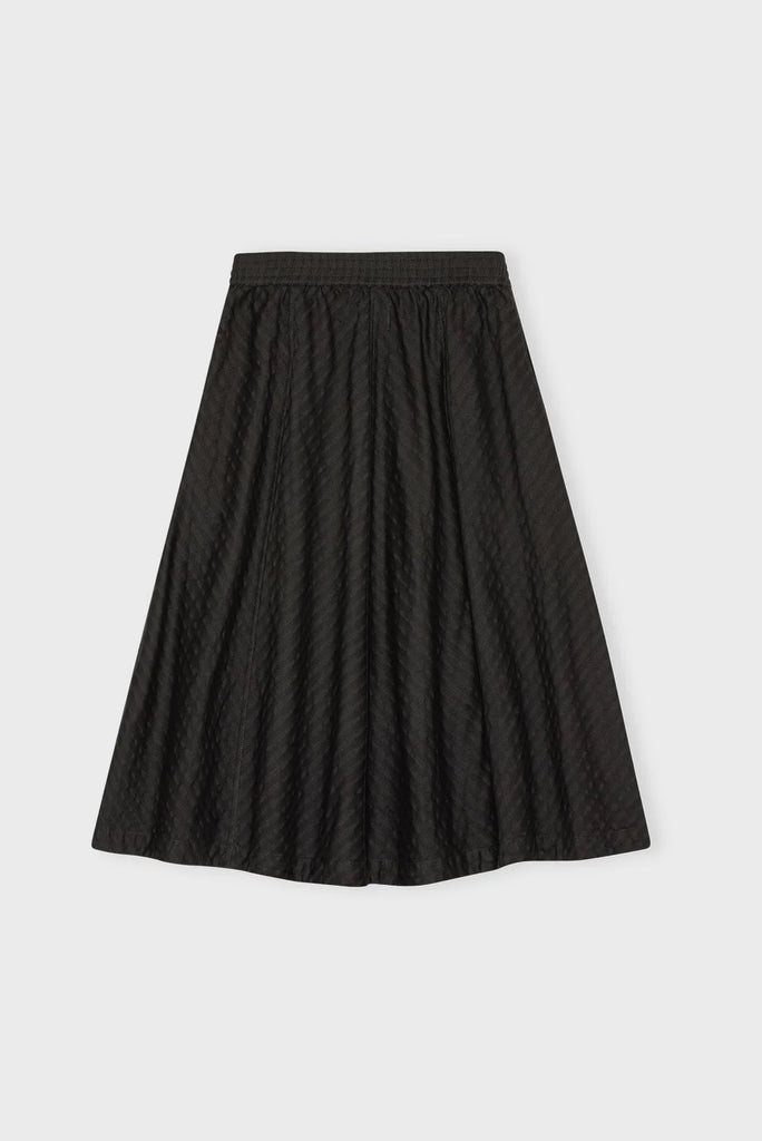Moshi Moshi Mind - Pin Skirt Twill - Moonless Night