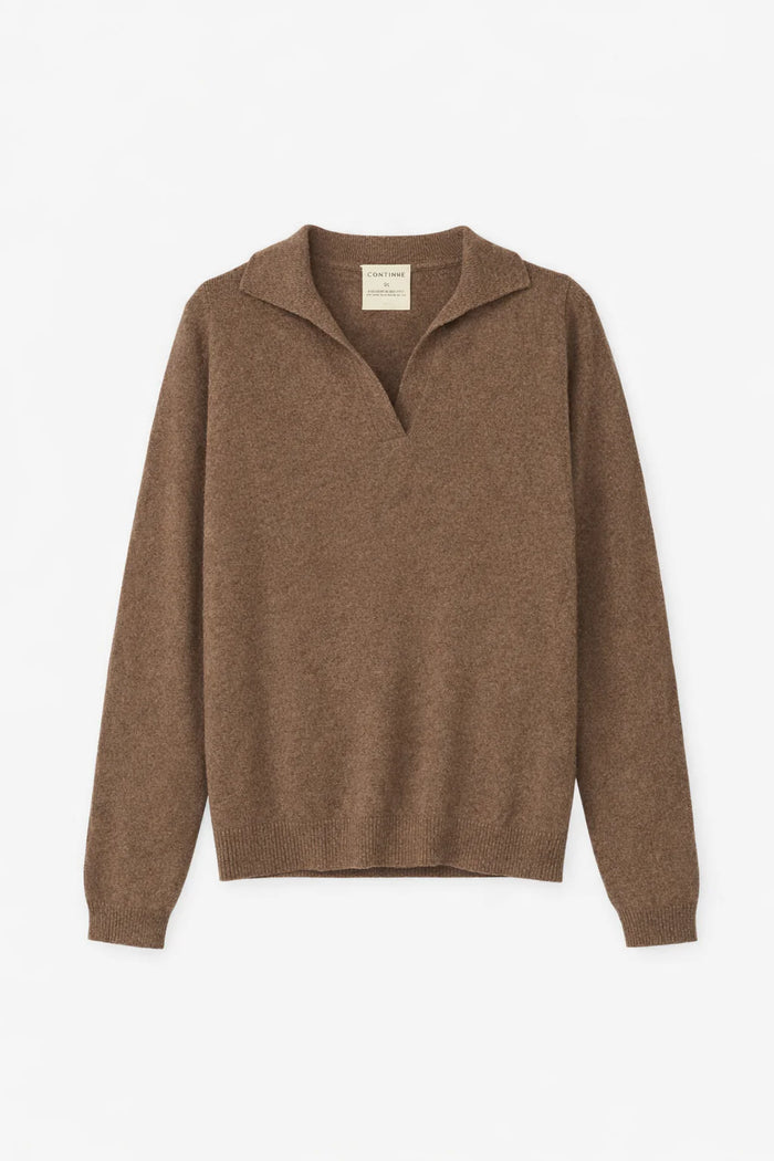 Peoples Republic Of Cashmere - Oversized V-Neck - Truffle