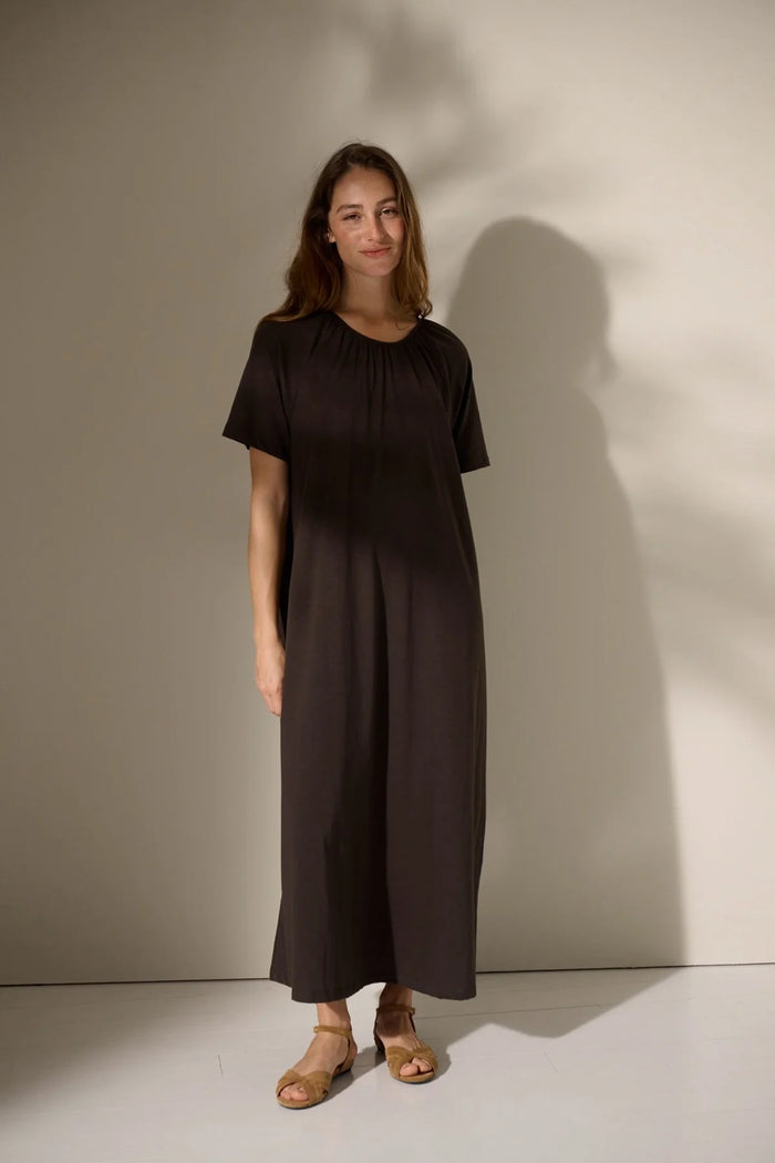 Moshi Moshi Mind - Rosie Dress - Dark Brown