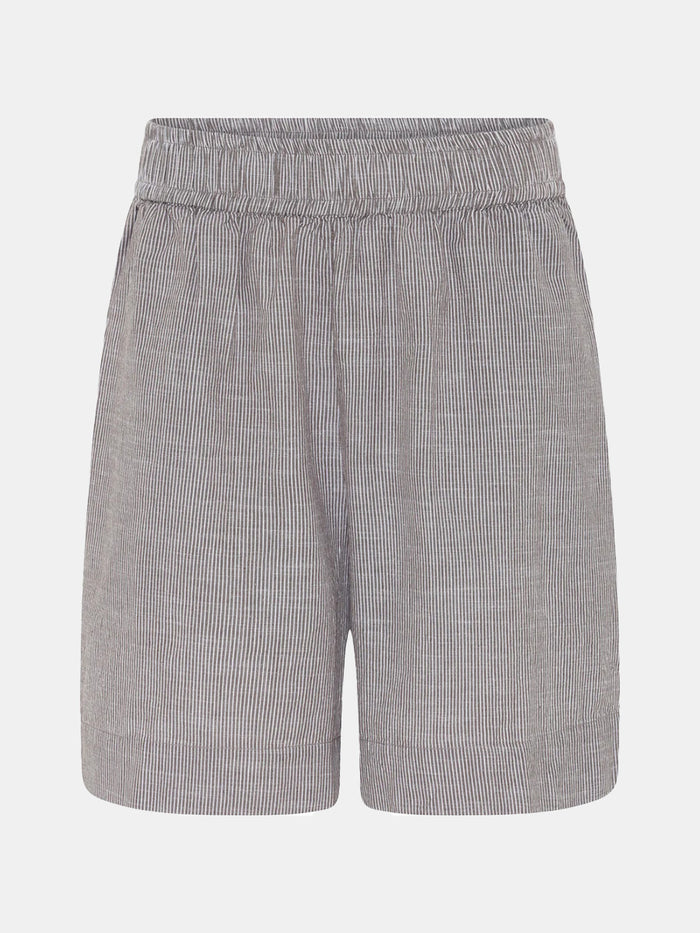 Frau - Sydney Shorts - Coffee Quartz Stripe