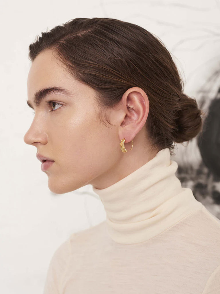 Studio Loma - Large Emmely Earring - Forgyldt