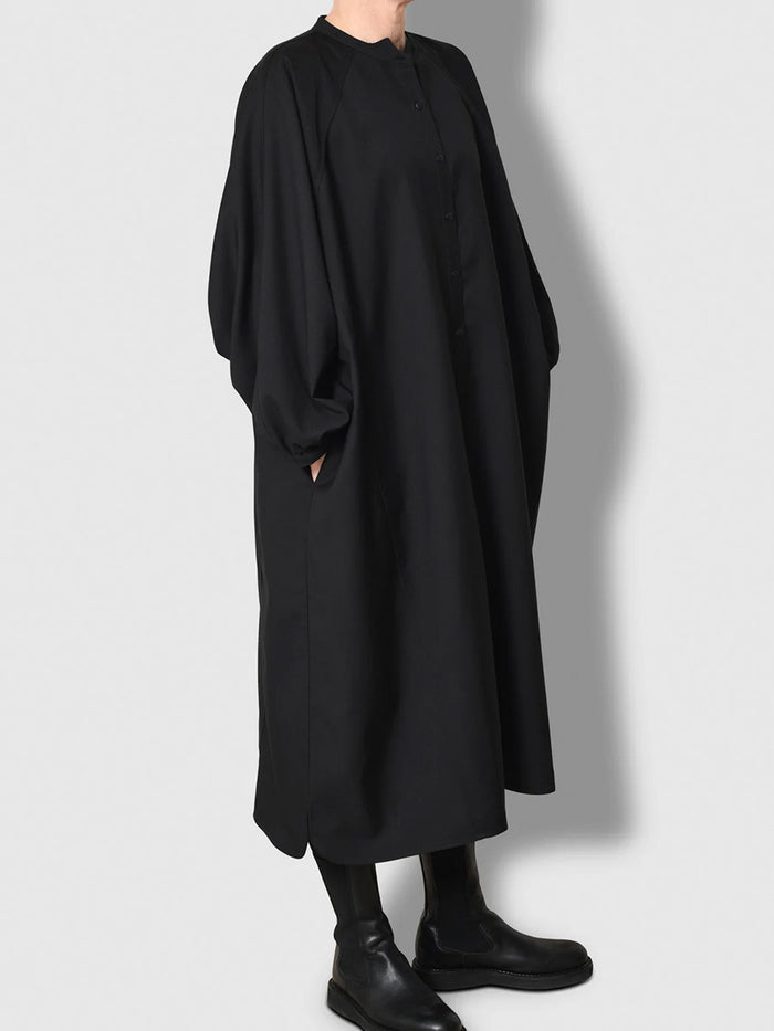Frau - Tokyo Elegant Shirtdress - Black