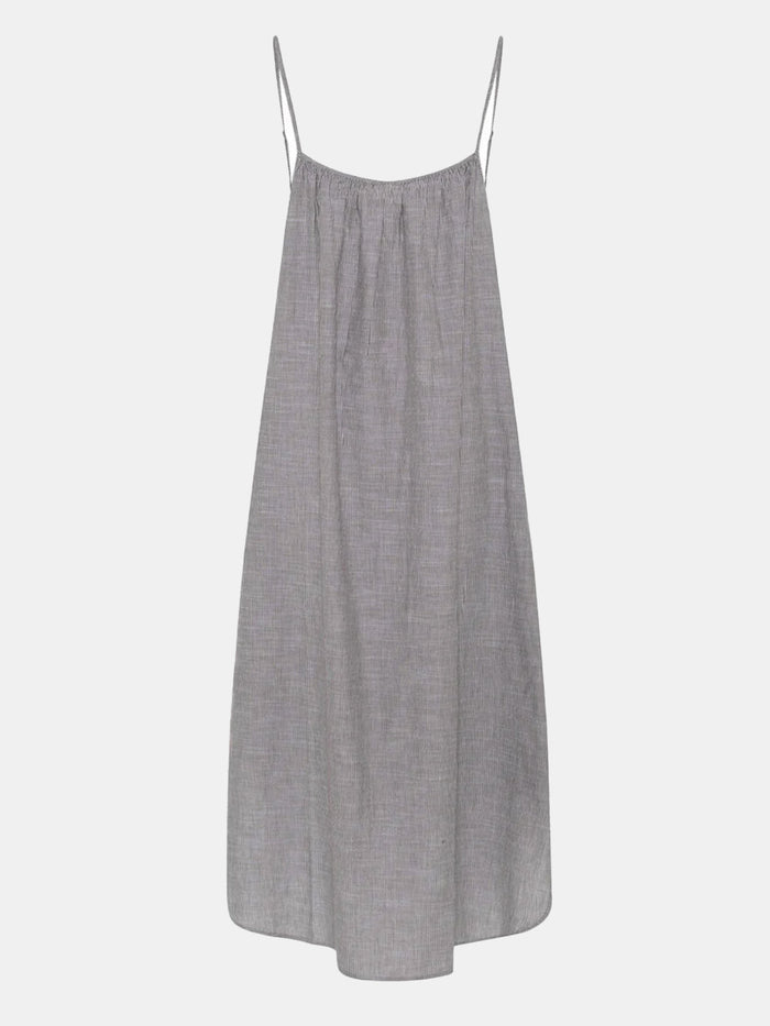 Frau - Vancouver Dress - Coffee Quartz Stripe