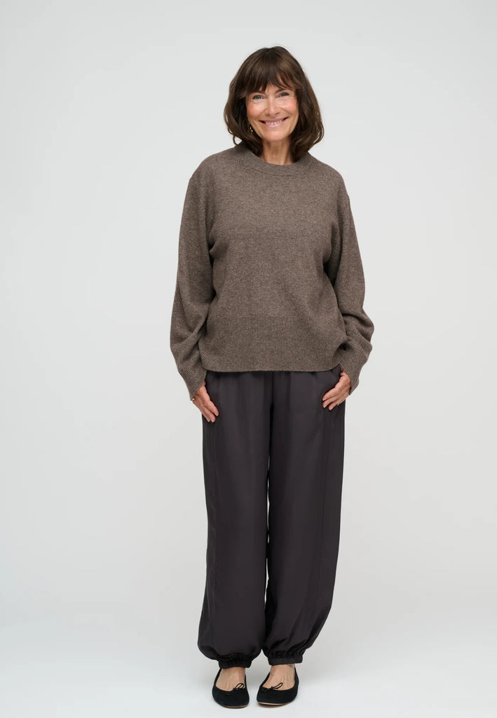 Moshi Moshi Mind - Vega Knit Merino - Brown Melange
