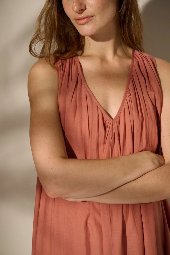 Moshi Moshi Mind - Velina Dress - Dusty Coral