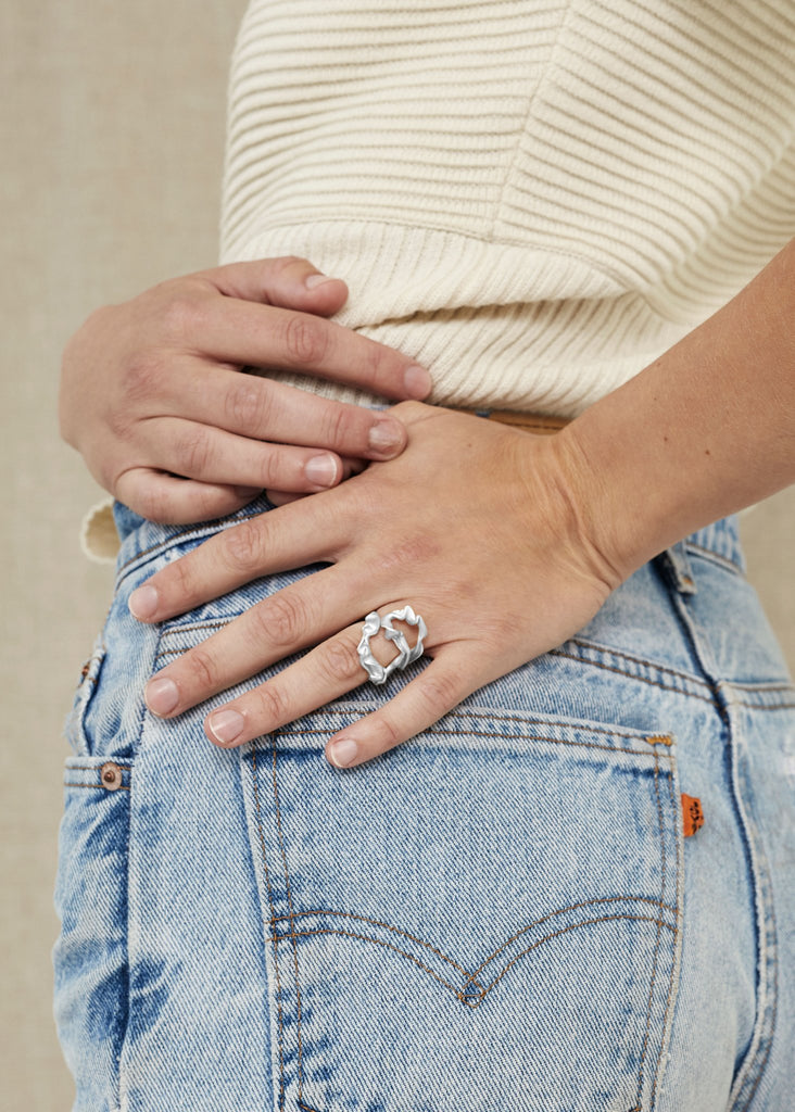 Trine Tuxen - Kale Ring - Sterling Sølv