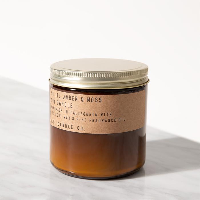 P.F. CANDLE CO. - Amber & Moss - Large